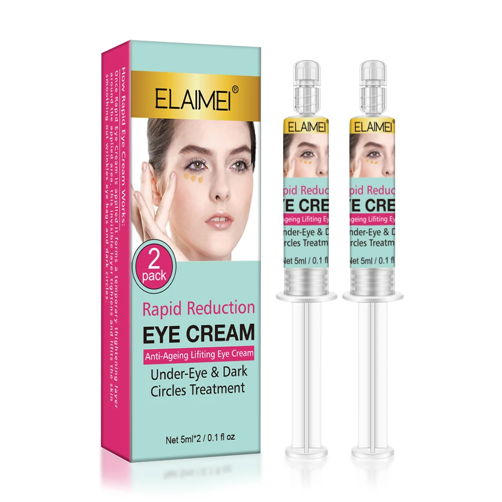 

ELAIMEI private label eye massage dark circle removal anti aging brightening lifting eye repair creamanti wrinkle eye cream