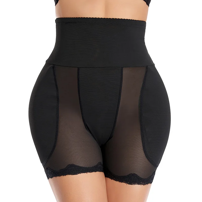 Women's High Waist Sponge Cushion Buttock Lifting Pants Hip Pads Enhancer Body Shapewear Bragas Moldeadoras De Cintura Alta