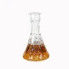 Hand made Custom Transparent Your Own Shisha Glass Hookah Bottle