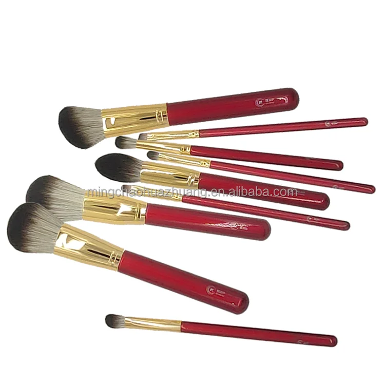 

2021 Top sell High Quality The snow fox skin-friendly easy makeup accepted customized logo professional makeup brushes, Customized color