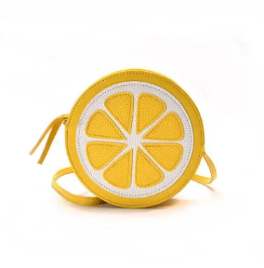 

New fashion trend Messenger Bag lemon round single shoulder bag