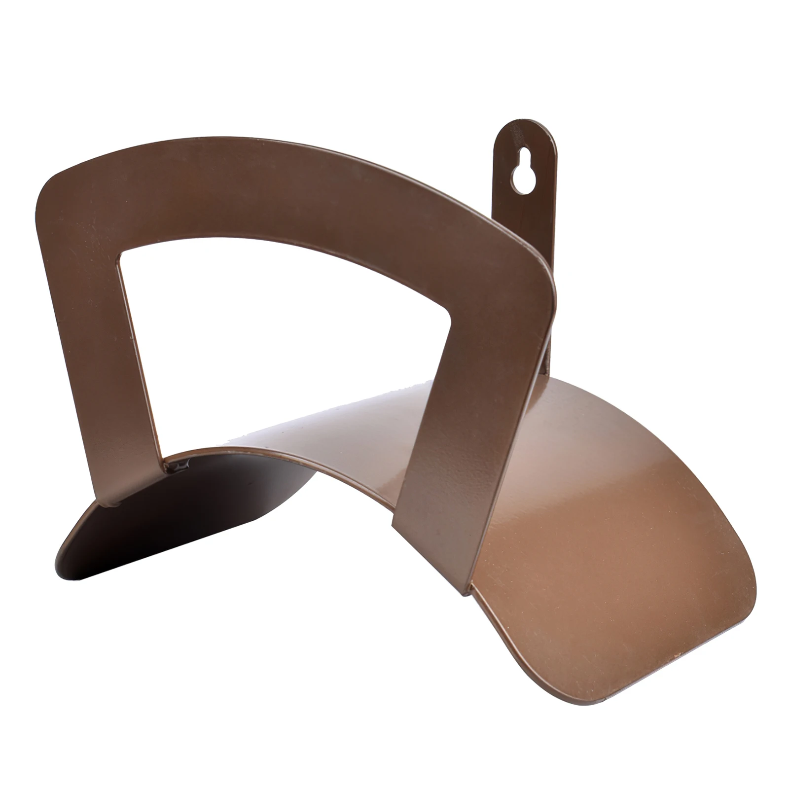 

Metal Hose Holder Heavy-Duty Water Hose Hanger Wall-Mounted Hose Storage Stand Bronze For Garden Yard