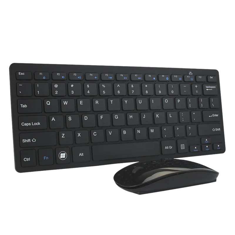

2021 Portable Mini 2.4GHz Optical Ultra-thin Silent Wireless Keyboard Mouse Combos