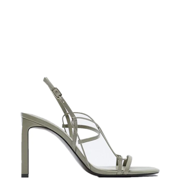 

New arrivals styles customized wholesale ribbon sexy women's high heel sandals summer ladies Thin heel formal shoes