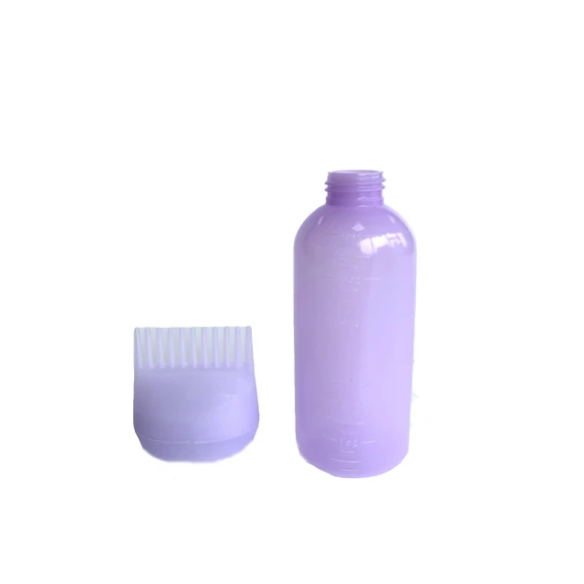 

hair oil bottles whole sale good quality plastic oil hair bottle plastic oil hair bottle 120ml, White,pink,purple