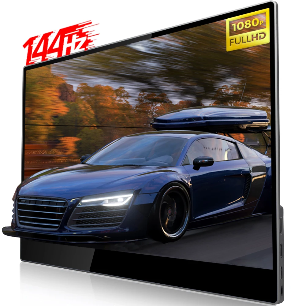 

Sibolan High Resolution 144hz Gaming Computer Led W Case For Ps4 Xbox Ns Type C Portable Game Monitor Bundle