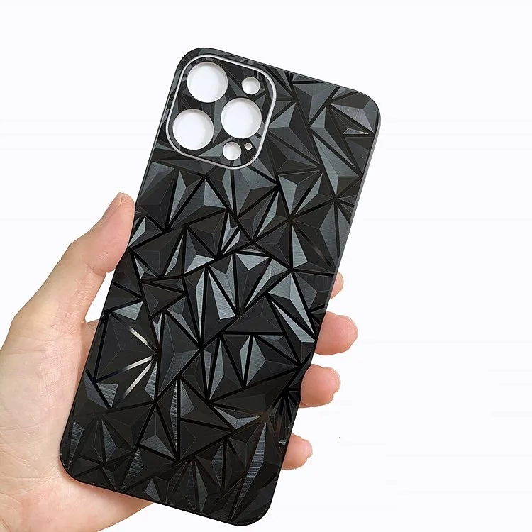 

Hot Sale 3D Pattern Protective Film for iPhone 12 Pro Max 11 XR 8Plus Back Cover Sticker Film with Lens Cover Film