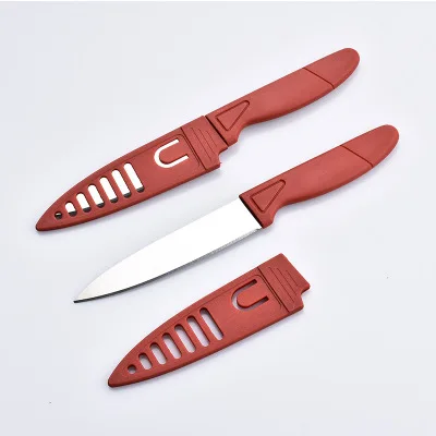 

Value Stainless Steel Nonstick fruit paring peeling knife with Blade Guards