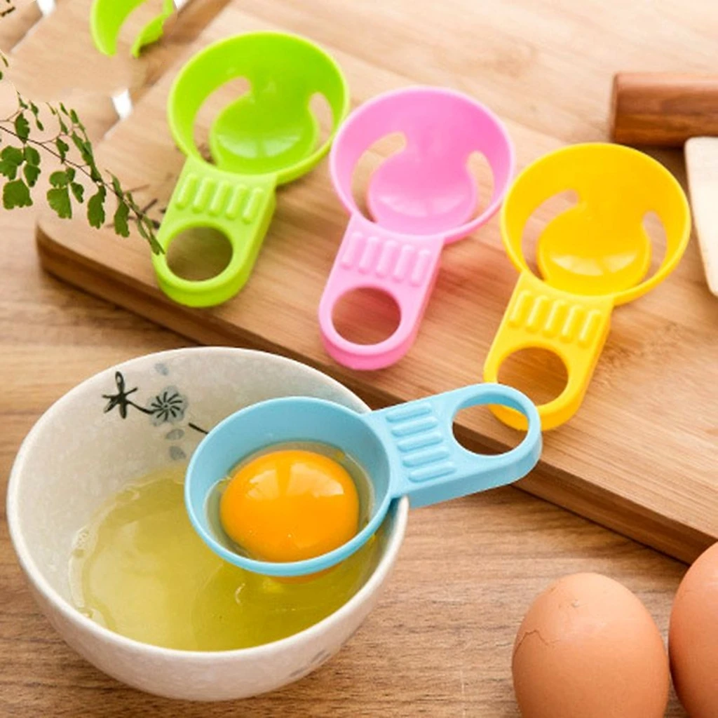 

2pcs William Egg Separatoregg yolk separator Egg Beater Processing Essential Kitchen Gadget Food Grade Material For Home Family