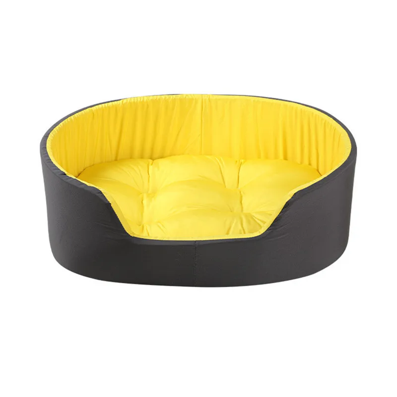 

Modern Wholesale 3d Stereo Washable Sleeping Dog And Cat Kennel indoor Warm Custom Cat And Dog Nest Luxury Pet Bed, Black yellow green