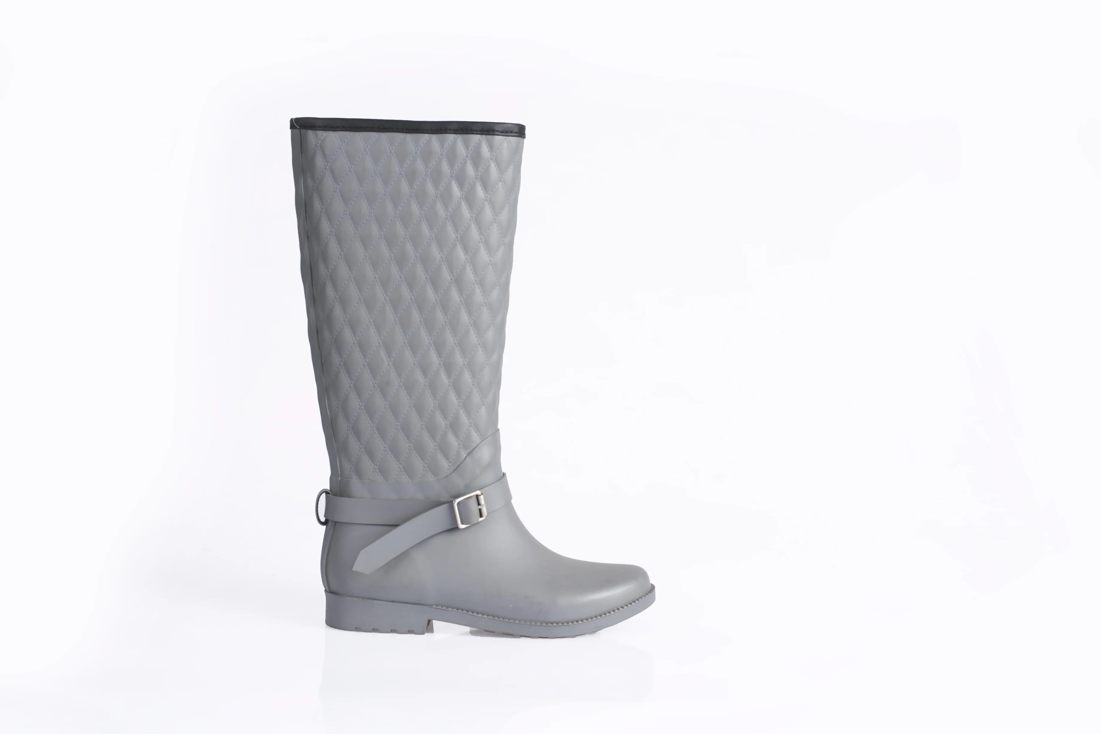 时尚压花女式防水,批发wellington gumboots,橡胶雨靴