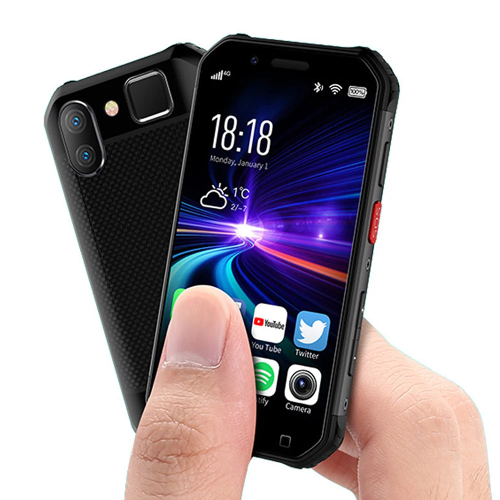 

S10 3.0 Inch 4G LTE 3GB+32GB Android 6.0 HD Display Screen Small Szie Three Defense Waterproof Smart Phone