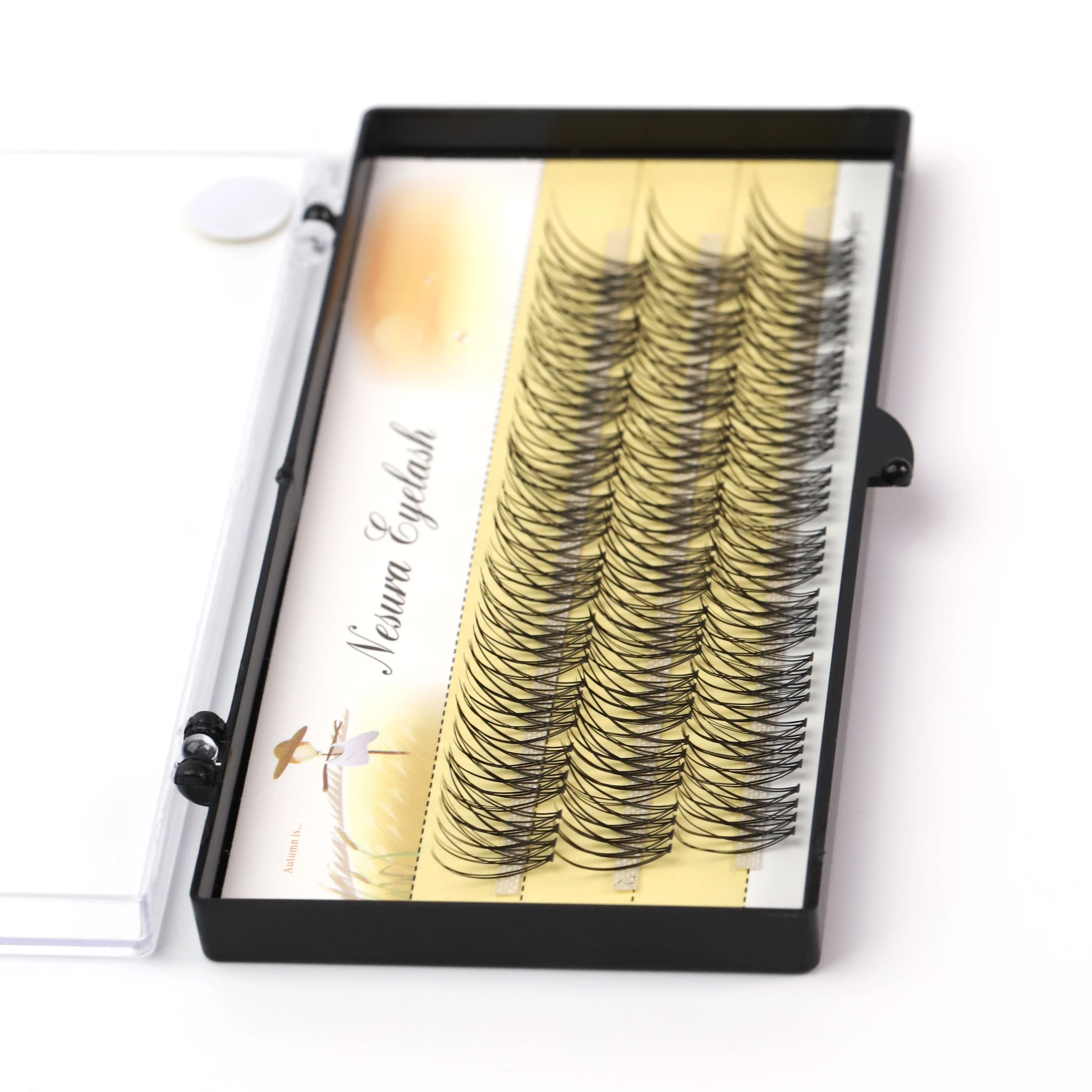 

premade 10d volume individual lashes 0.05 diameter extensions with regular box