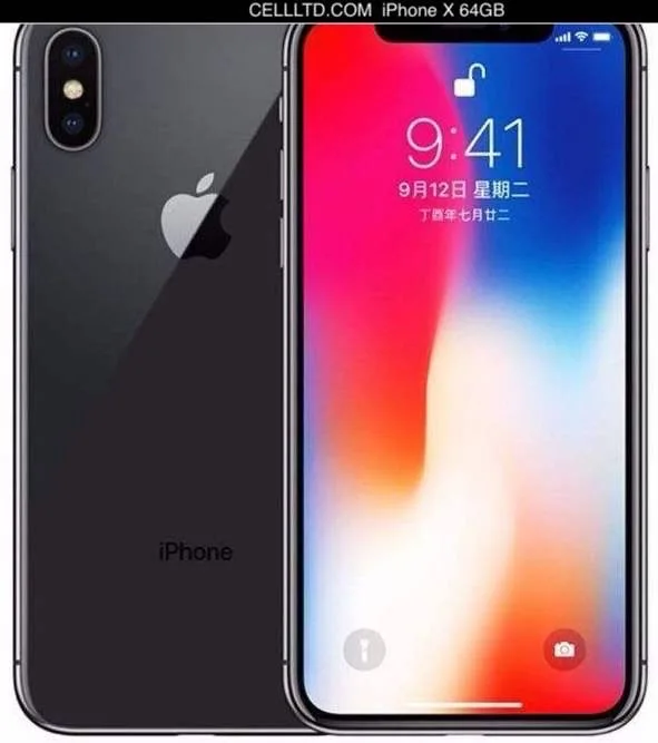 WHOLESALE ONLY- 10 Pieces Min Order Quality Smart Second Hand Mobile Phone - Unlocked Original Used A Grade for iPhone X 64GB