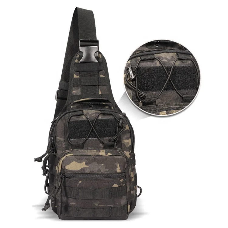 

Tactical Sling Bag Pack Daypack, Military Army Outdoor Range Shoulder Sling Crossbody Bag, Customized color crossbody sling bag