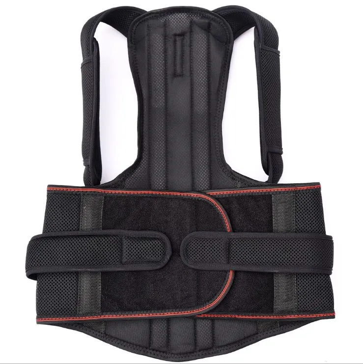 

Wholesale adjustable Back Shoulder Belt Support Body Posture Corrector for Men and Women, Black