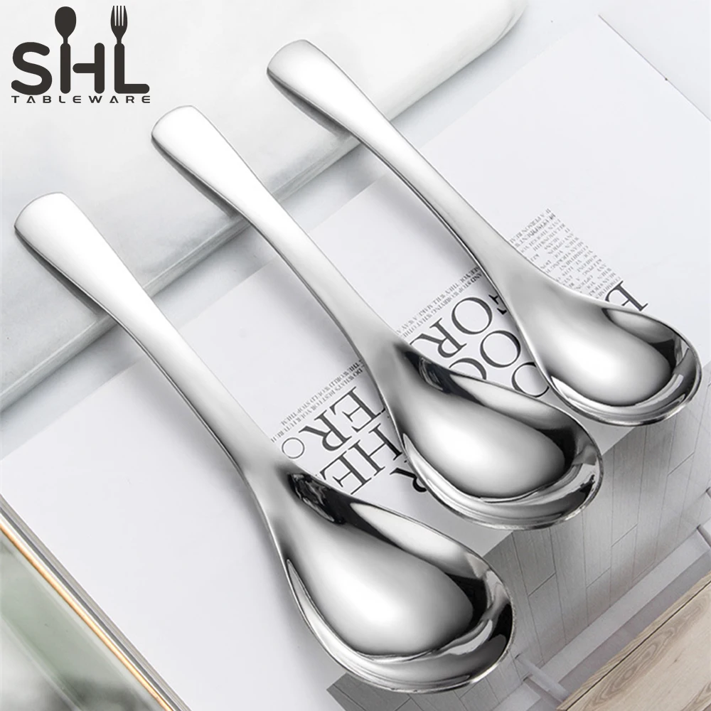 

Hot sales high quality hotel restaurant stainless steel dinner spoon metal cutlery, Silvery/ gold/ rose gold/ etc...