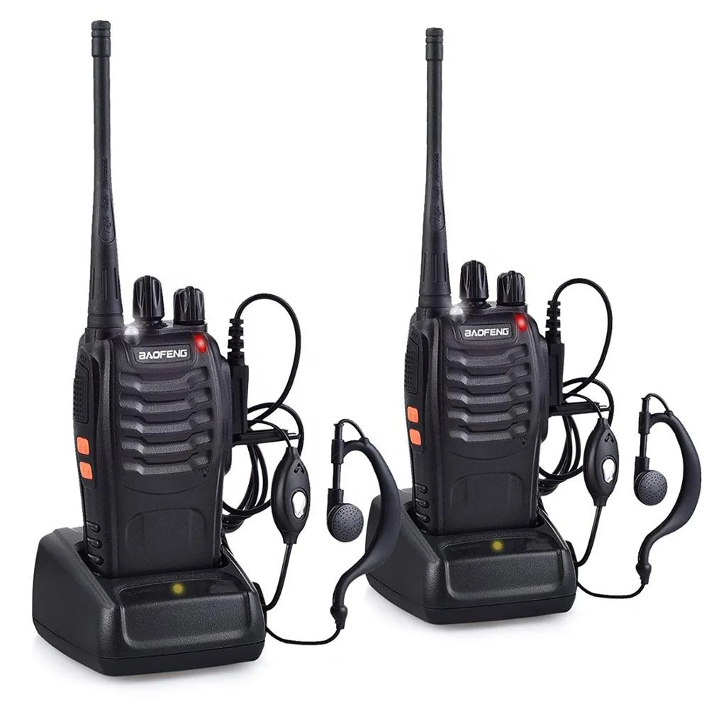 

Baofeng bf-888s 2 watts long talk range distance baofeng walkie talkie uhf radio wakitaki ham radio woki toki BF-888S, Black