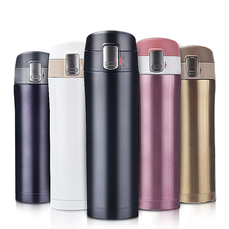 

350ML/450ML Stainless Steel Double Wall Insulated Thermos Cup Vacuum Flask Coffee Mug Travel Drink Bottle Home Office Thermocup