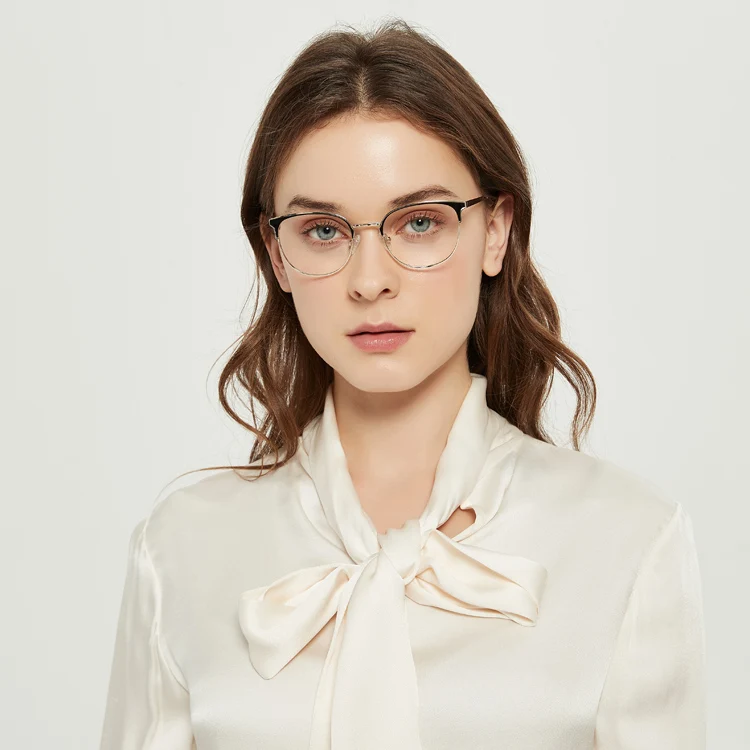 

2021 new arrival metal optical frame eyeglasses classic eyeglass frames metal optical, 3 colors