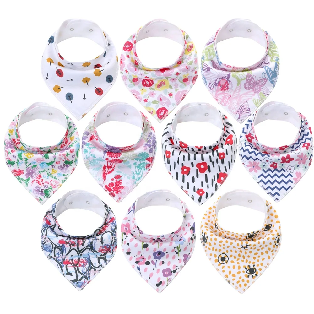 

Baby Bandana Drool Bibs,bibs baby for Drooling and Teething Baby Bibs Bandana Organic, As photos