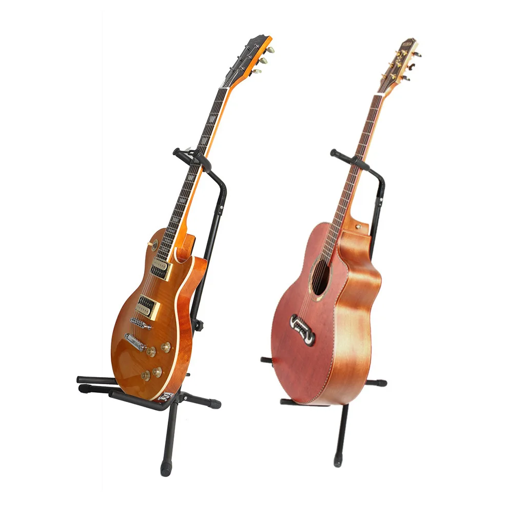 

Hot Sale EVA Foam Cover Vertical Tripod Acoustic/Electric/Classical Guitar Stand Folding, Black