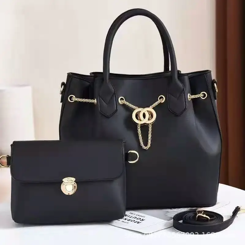 

2021 Handbag Sets 2 Pieces Women Bags Sweet Lady Manufacturers Wholesale Bags For Women, Customized color