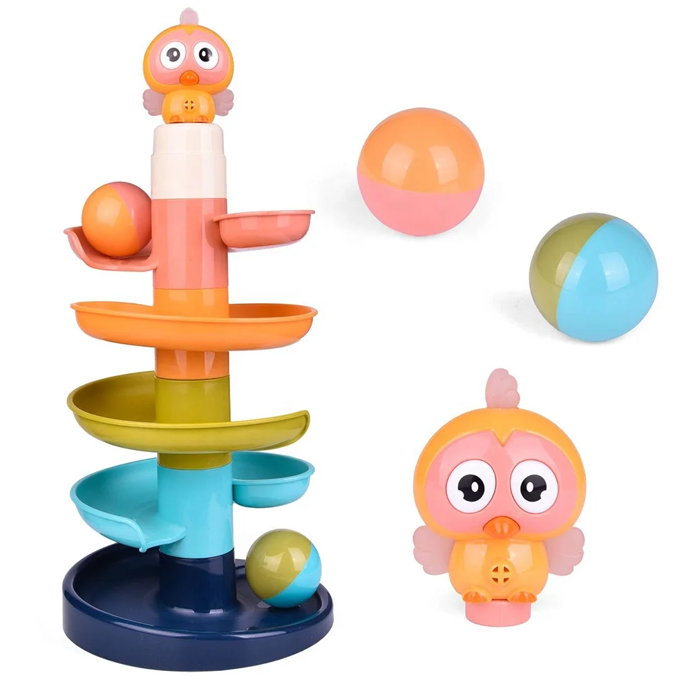 Ball Drop Toys Drop And Go Ramp Toys Toddler Baby Activity Toys For ...