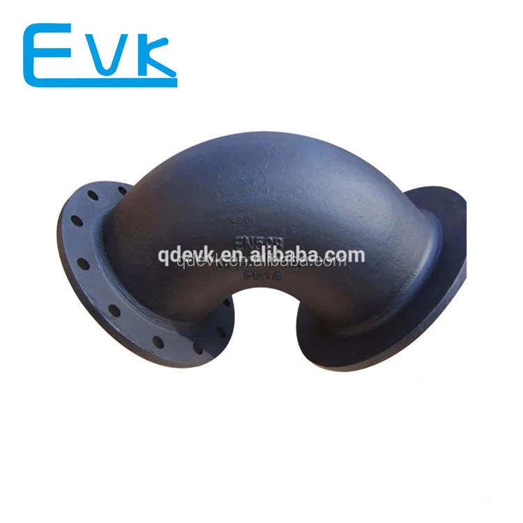 Iso2531 Ductile Cast Iron Double Flanged Bend Elbowdi Flange Bend 90 Degree Buy Long Radius 