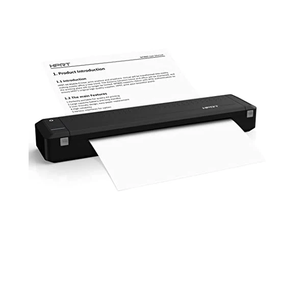 

OWNFOLK 300dpi 210mm A4 BT USB Connection Mini Photo Printer Portable Thermal Printer Mobile Document Printer