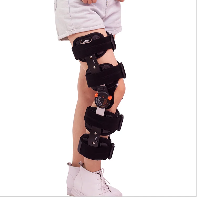 Orthopedic Adjustable Hinged Postop Knee Support Rom Hinge Ligament