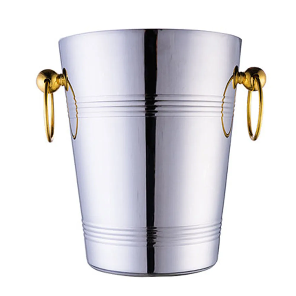 

New style product sell stainless steel ice bucket for hotel champagne wine ice bucket wine chiller Beer beverage keg cooler, Can be customized