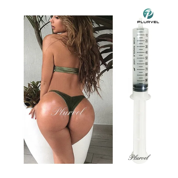 

PLURVEL Hyaluronate Gel Injections Buttock Breast Dermal Filler, Transparent