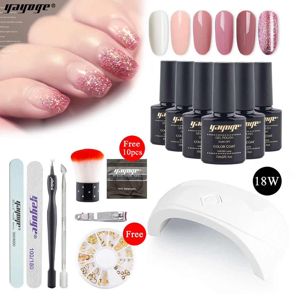 juego de esmaltes de gel uv lampara led 6 colores para retirar esmalte de gel buy empapa gel polaco gel uv gel esmalte de unas esmalte de unas de