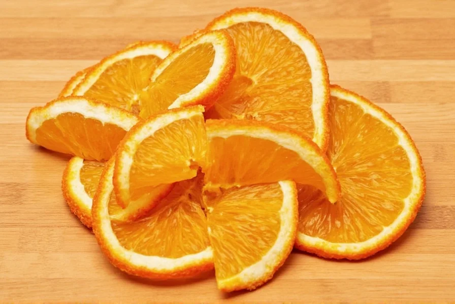 Infographic showing health benefits of dried orange peels