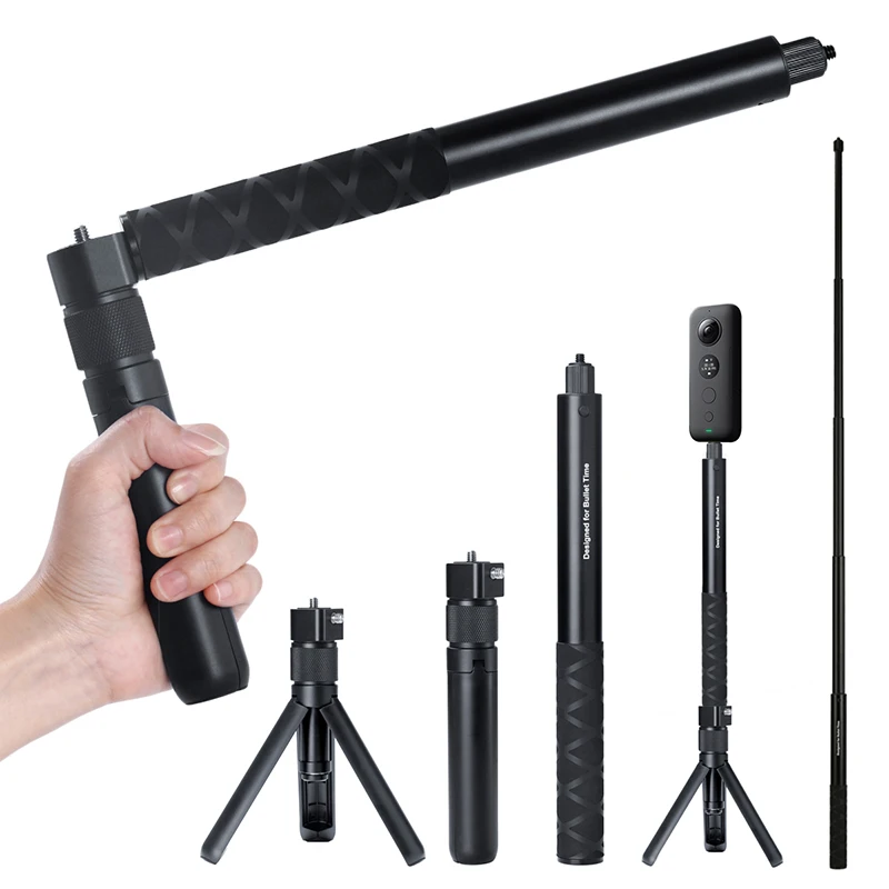 

Universal X One R Plus EVO Bullet Time Handheld Tripod Invisible Selfie Stick Insta360 Accessories