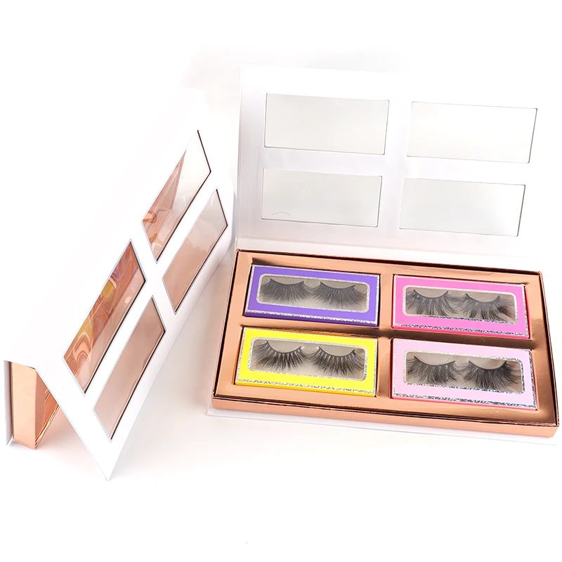 

2020 wholesale mink lahes 3d mink eyelashes vendor wholesale popular fluffy 25mm eyelashes, Natural black