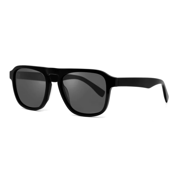 

95249S Square Acetate Polarized Fashion Sunglasses