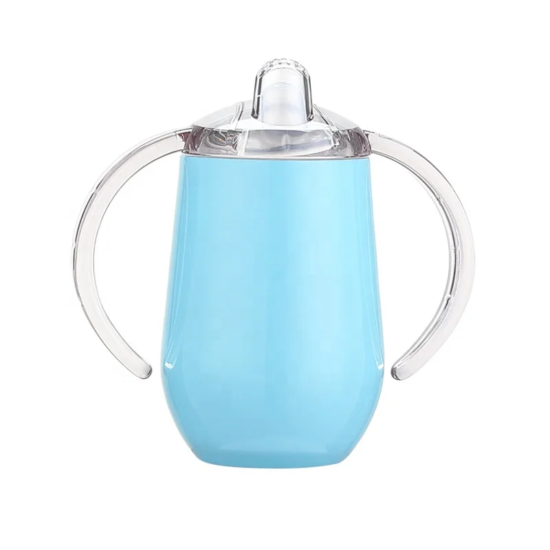 

Bpa free double wall stainless steel insulated vacuum sublimation sippy baby kids cup, Customize