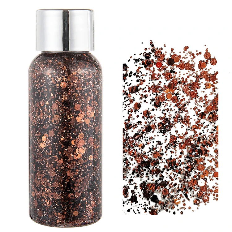 
Chunky Body Glitter for Art Sequins Laser Flash Powder Face Glitter Shimmer Shine UV Body Paint Festival Hair Glitter Cosmetic 