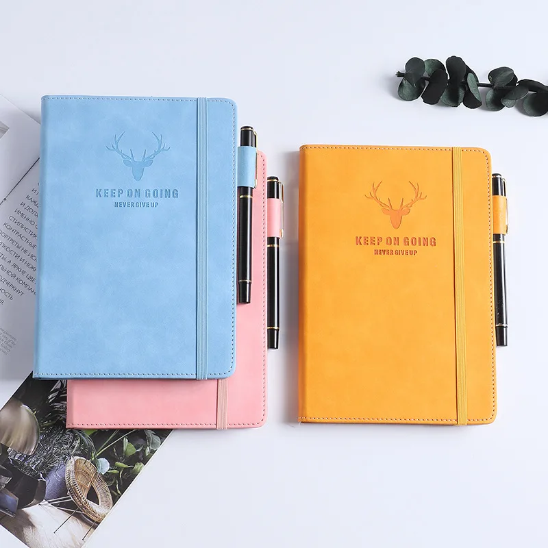 

2024 Eco Friendly Custom Color PE journal Luxury notebook for school