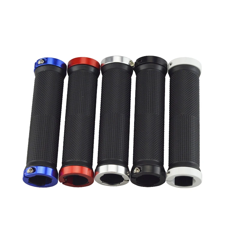 

Bicycle accessories color bilateral locking vice bar Bicycle rubber handle cover