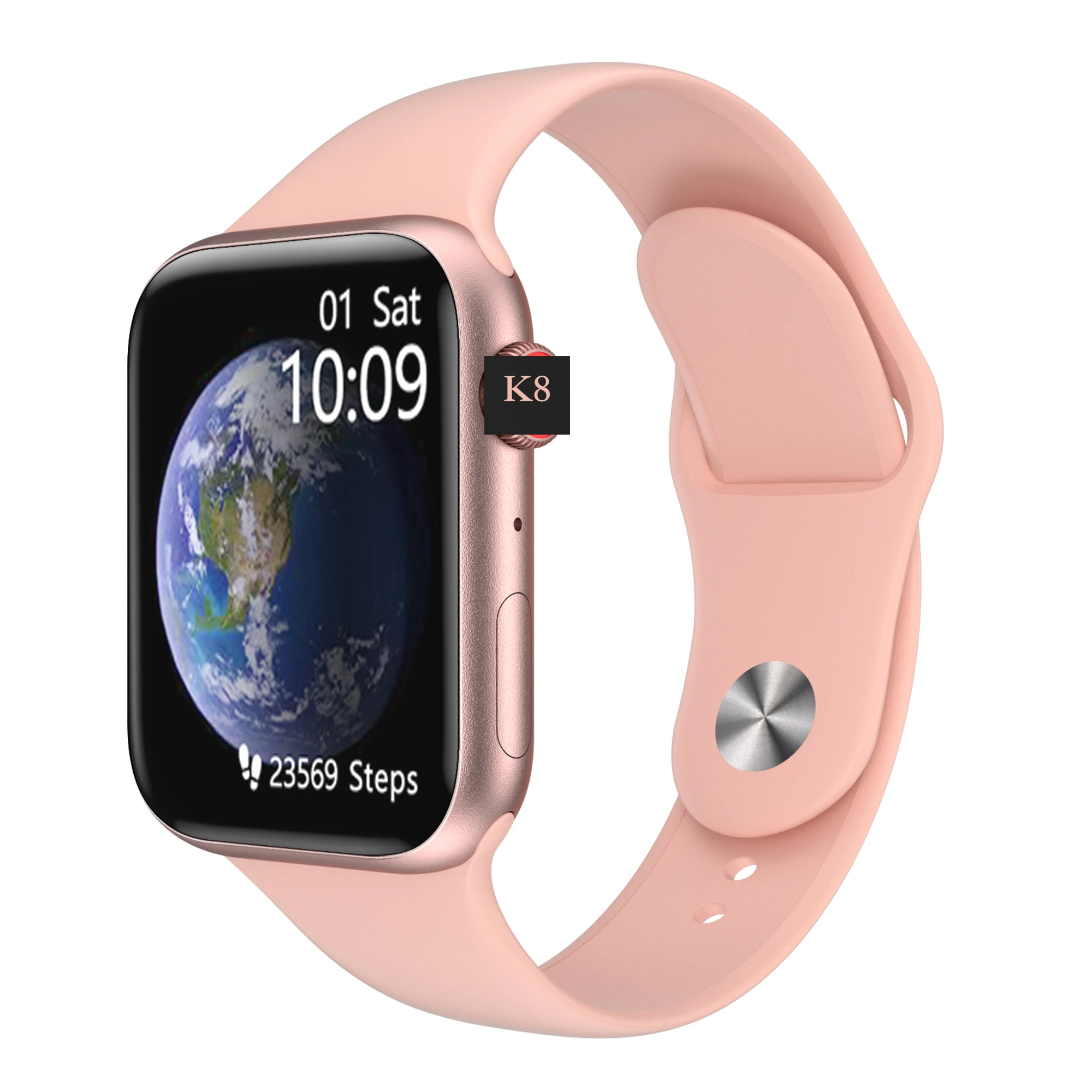 

K8 smart wristband GPS ECG PPG music Smart Watch With Wireless 1:1original for iphone series 5 6 smart watch