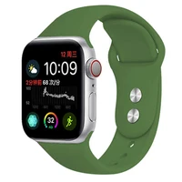 

For Apple Watch Band,For Apple Watch Strap,Silicone Sport Smart Watch Band For Apple iWatch Accessories 38/42/40/44mm 43 colors