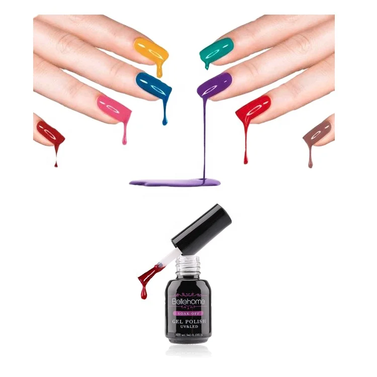 

Wholesale Multiple Nail Polish Color are not Easy to Fall off Semi Permanent Gel Polish, 30+ different option