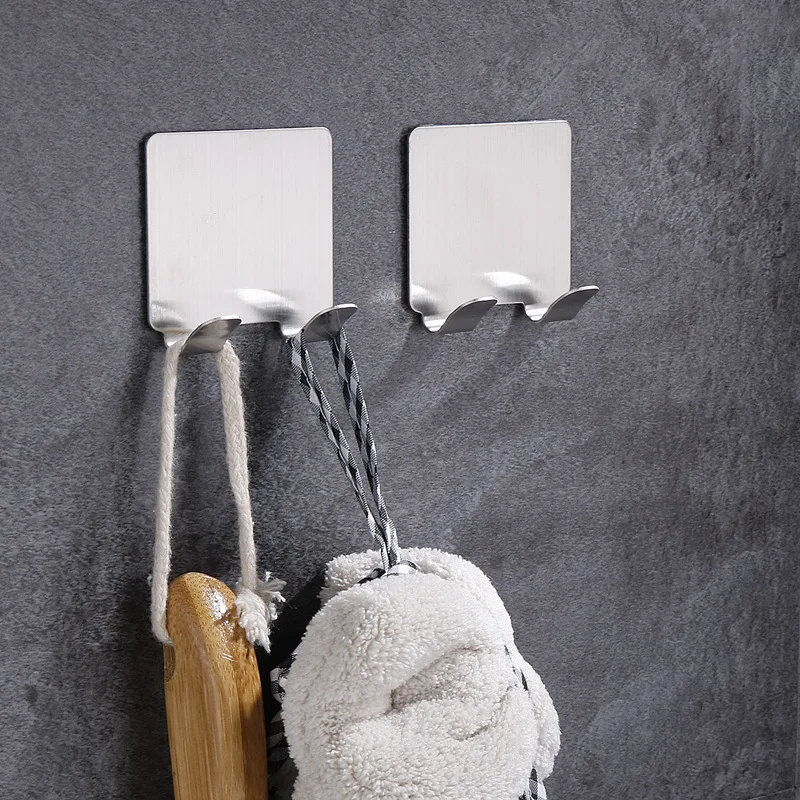 

Razor Holder for Shower Shaver Holder Hanger Wall Adhesive Shower Hooks Stand Stainless Steel