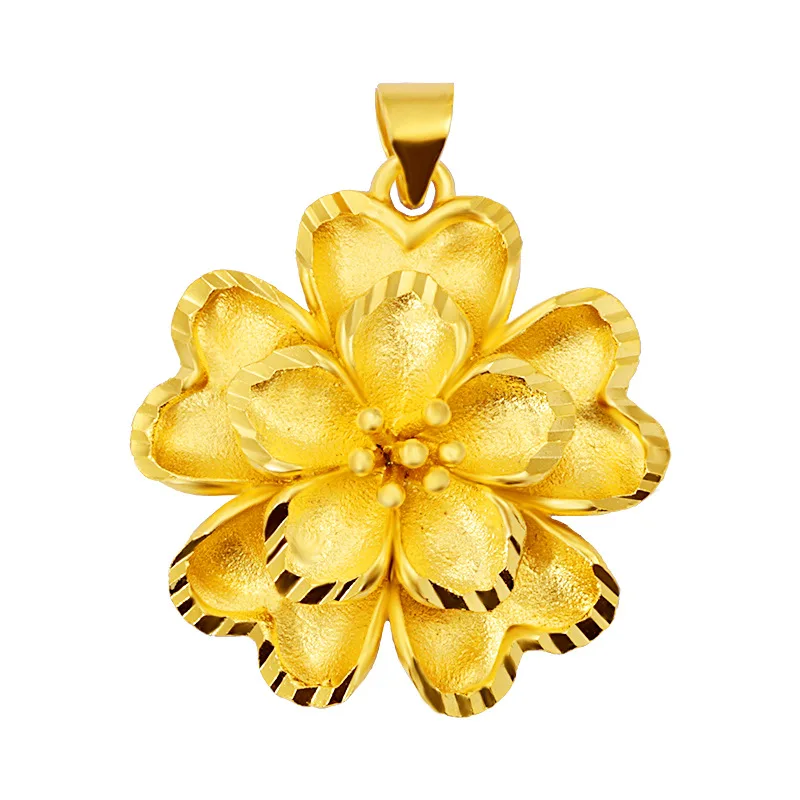 

Guaranteed Quality Women Flower Shape Jewelry Necklace Pendant Necklace, As shown