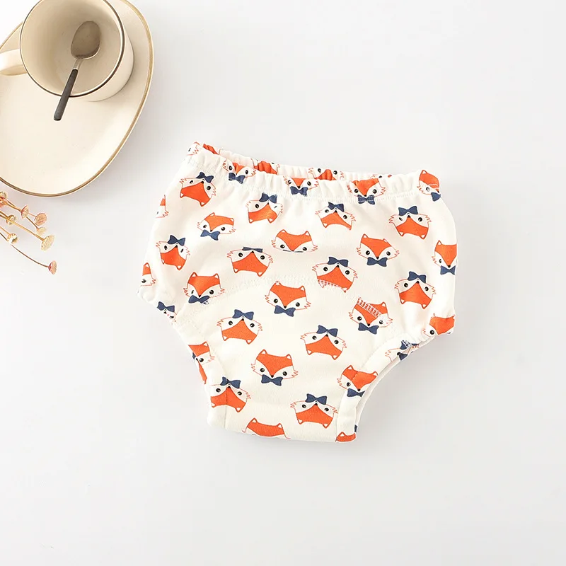 

Baby Training Pants Baby Boy Pants Girl Diapers Short Pants Children Reusable Cotton Sport underwear, Picture shows