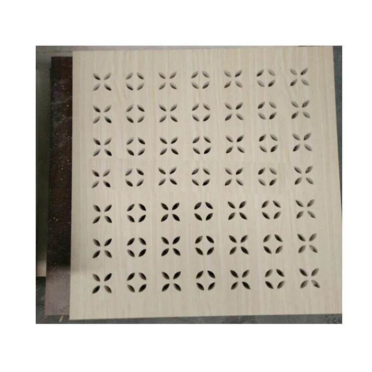 
Office Space Acoustic Perforated 12Mm Round Hole Pvc Gypsum Board 
