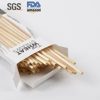 

100% Biodegradable Eco-friendly Natural Wheat Grass Drinking Straw Organic Custom Straw With Wholesale Price